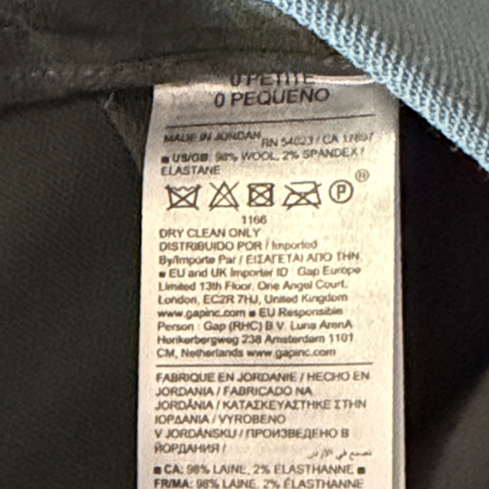 Banana Republic High-rise Wide-leg Italian Wool pants - Picture 6 of 9